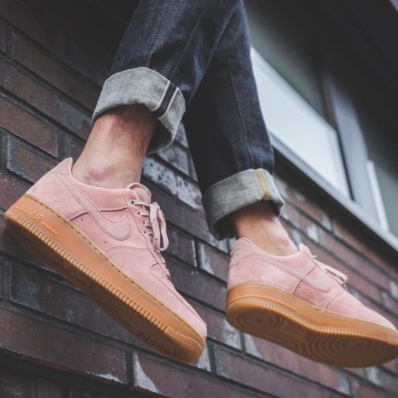 air force 1 low particle pink gum